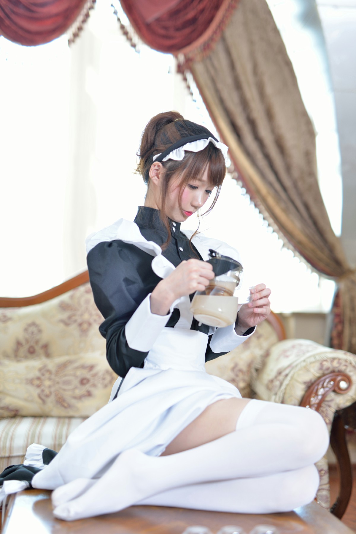 图片[13]-[Cosplay]NAGISA魔物喵 – vol.07 女仆小姐 图套 – COSPLAY-御萝部落