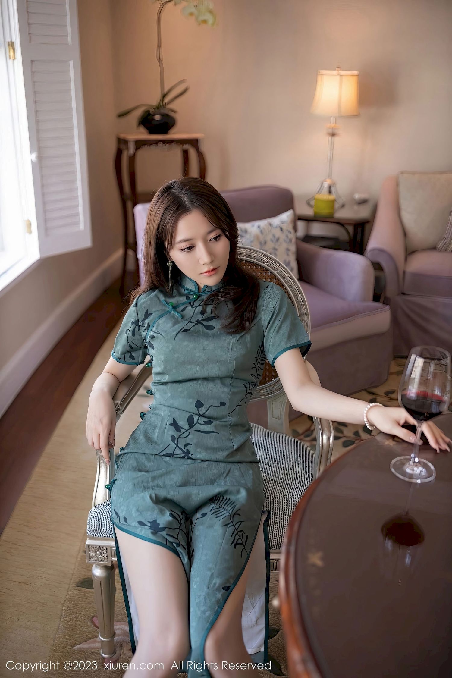 鱼子酱Fish - 旗袍+修长美腿巴厘岛旅拍