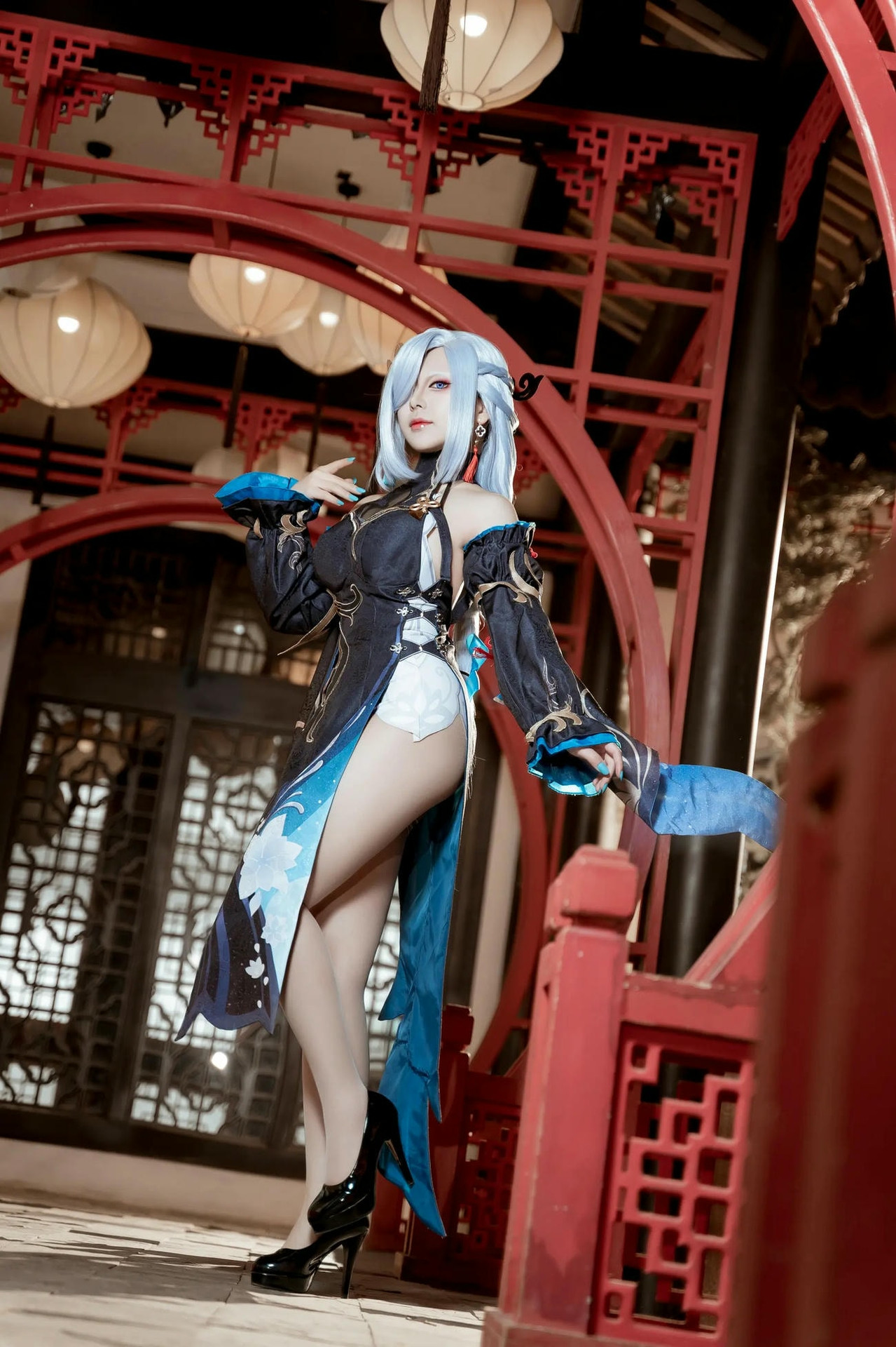 虎森森 - 原神 申鶴 冷花幽露【35P】 - COSPLAY-御萝部落