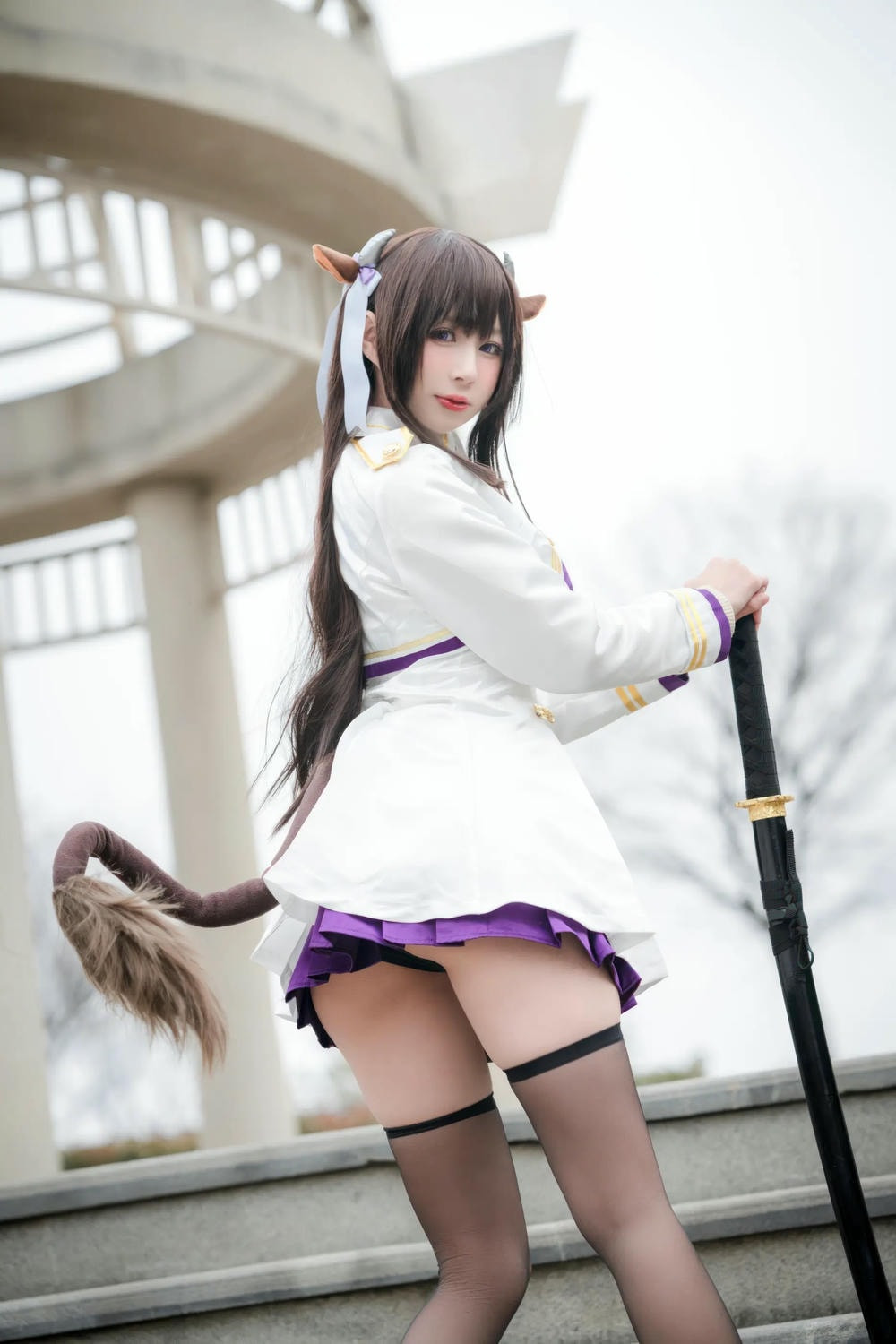 西园寺南歌 碧蓝航线-樫野原皮 【30P】 - COSPLAY-御萝部落